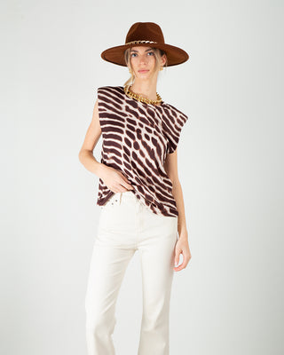 Smanicato Spallina Animal Print