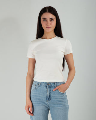 T-shirt Basic Panna