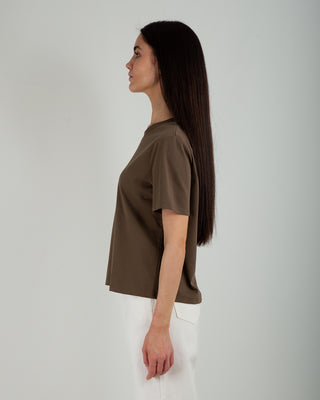 T-shirt Lineare Cioccolato