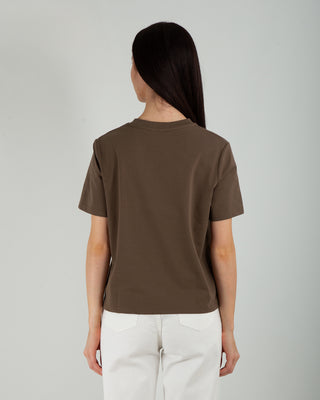 T-shirt Lineare Cioccolato
