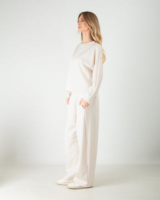 Tuta in Scuba Strass Panna — Tute Anna Dani | foto 2