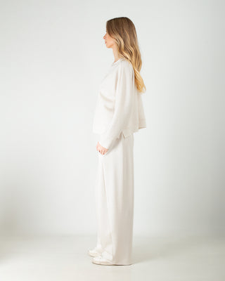 Tuta in Scuba Strass Panna