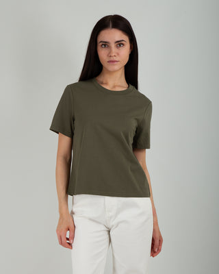 T-shirt Lineare Verde Militare