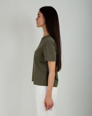 T-shirt Lineare Verde Militare
