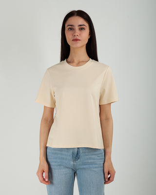 T-shirt Lineare Beige
