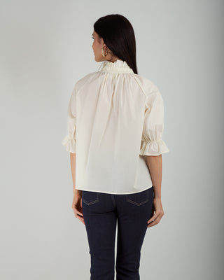 Camicia MM Rouge Collo Cream
