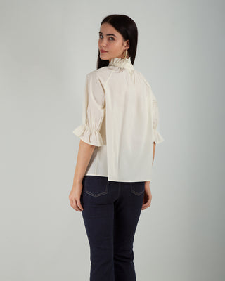 Camicia MM Rouge Collo Cream