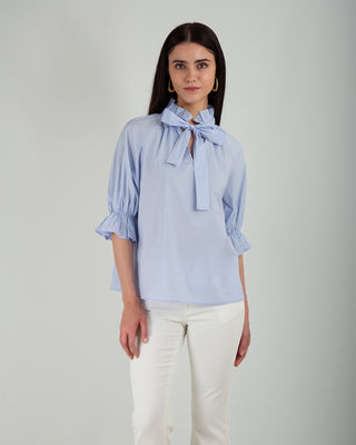 Camicia MM Rouge Collo Light Blue