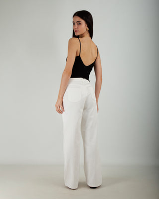 Jeans Straight Panna