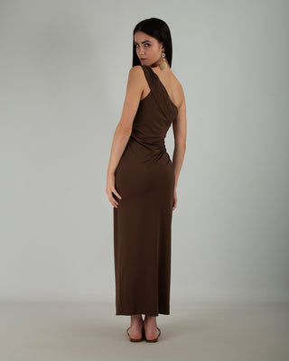 Abito Lungo Monospalla Choco