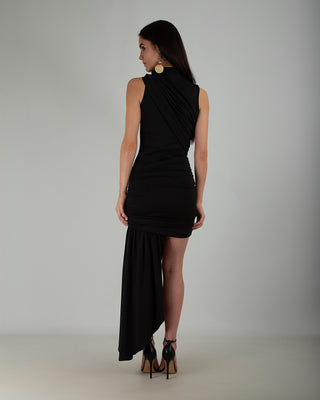 Abito Drappeggiato Black