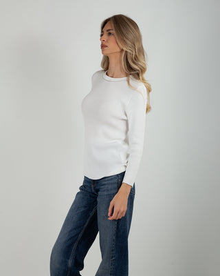 Maglia Costina M.3/4 White