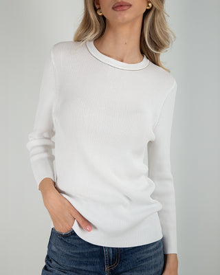 Maglia Costina M.3/4 White