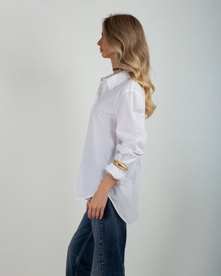 Camicia Basic Cotone White