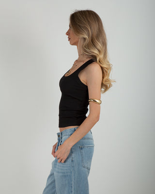 Canotta Costina Basic Nero