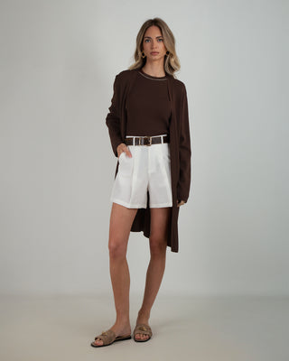 Cardigan Filo Unito Coffee