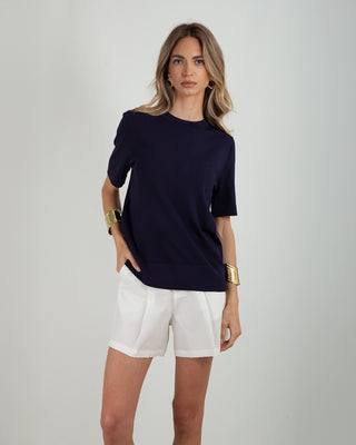 Maglia MM Viscosa Blue Navy