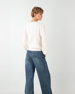 Sweater Flowers Epaulettes