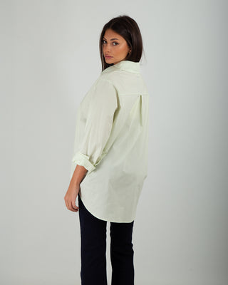 Camicia Basic Cotone Light Green