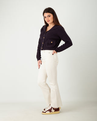 Jeans Trombetta Panna