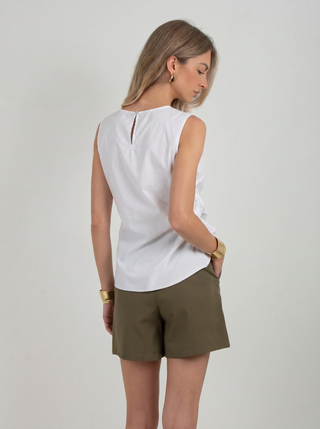 Top Fiocco Bianco