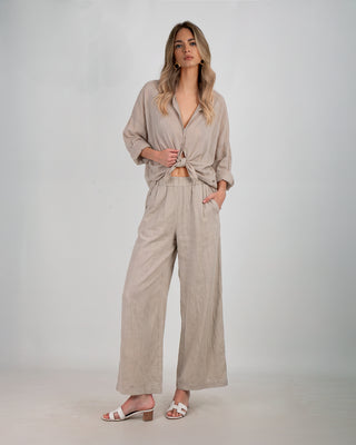 Pantalone Misto Sabbia